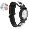 Quartz Watch Rabbit Cartoon 3ATM Waterproof Silicone Strap Lovely for