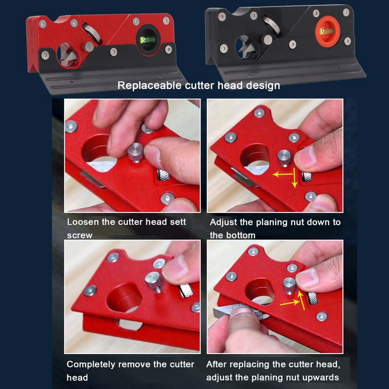 Wood Chamfer Plane Professional Woodworking Hand Planer for Quick Edge