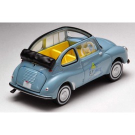 Tomica Limited Vintage Neo TLV x Subakomi 1/64 Subaru 360 Convertible, 61 Model, Light Blue, Finished Product
