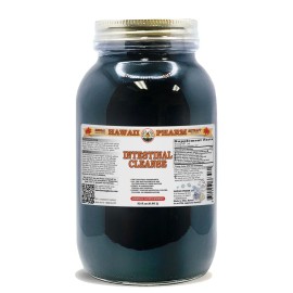 Hawaii Pharm Intestinal Cleanse Liquid Extract - Alcohol-based, 32 Oz Unfiltered
