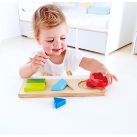 Hape E1615 Geometrie-Puzzle, Multicolor