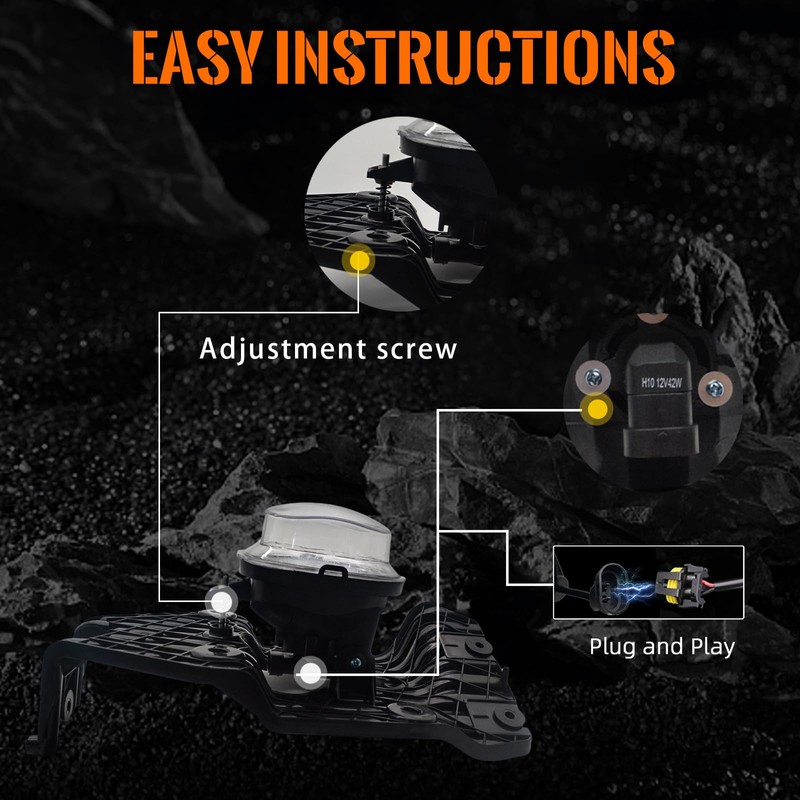 Fog Lights fit for 2011 2012 2013 2014 2015 2016