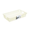 Box Sweden 40x7.5cm Wire Storage Basket Kitchen/Bath Organiser Container Gold