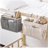 Koksi Bed Pockets Organiser, Bedside Hanging Storage Caddy for Magazine