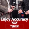 YUWEIC Digital Caliper 8 Inch, Rechargeable Calipers with LCD Screen,