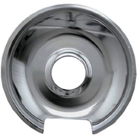 Range Kleen 105-A 6-Inch Style D Drip Pan, Chrome