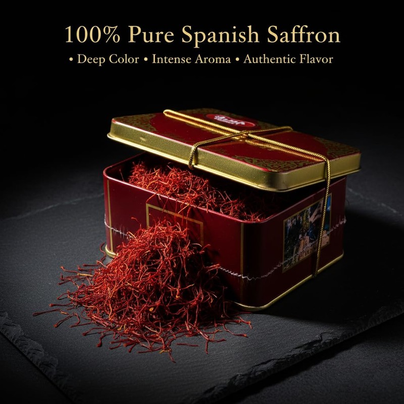 Alma Gourmet Spanish Saffron Threads 1 oz (28g) - 100%