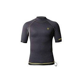 Nookie 1mm Short Sleeve Ti-Vest Neoprene Metalite Wetsuit Top [MEDIUM]