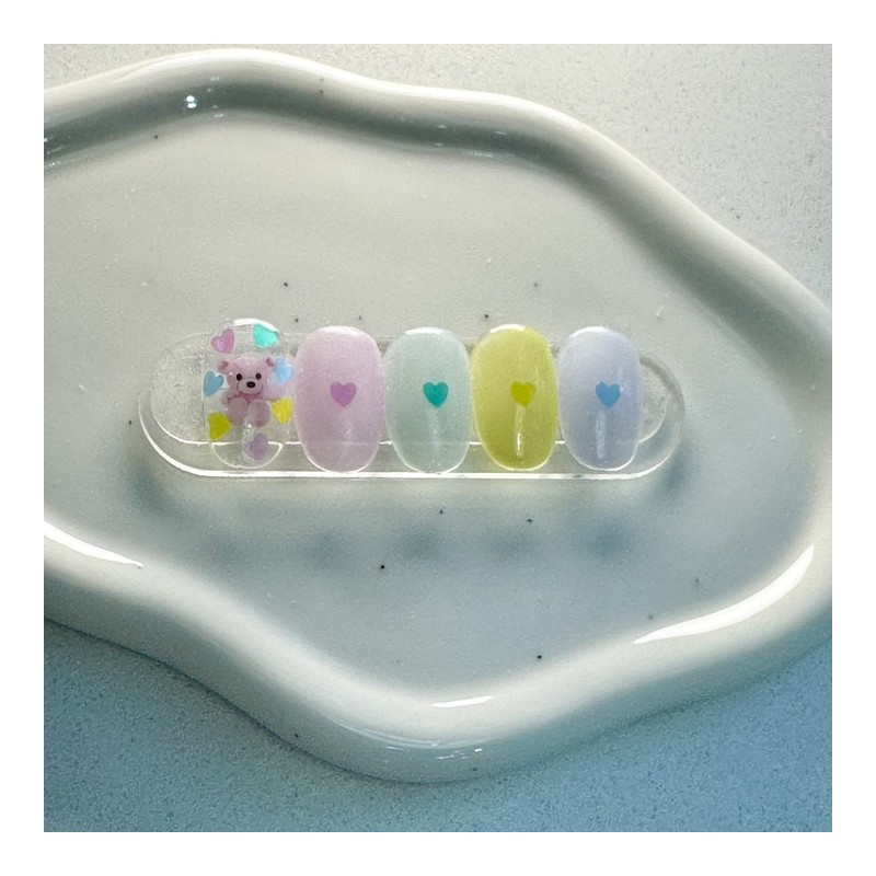 Dara Beauty June 2025 Art of the MonthBear Nail❣ -