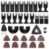 Saw Blades Kit, 126-Piece Oscillating Multitool Saw Blade Accessory Set,