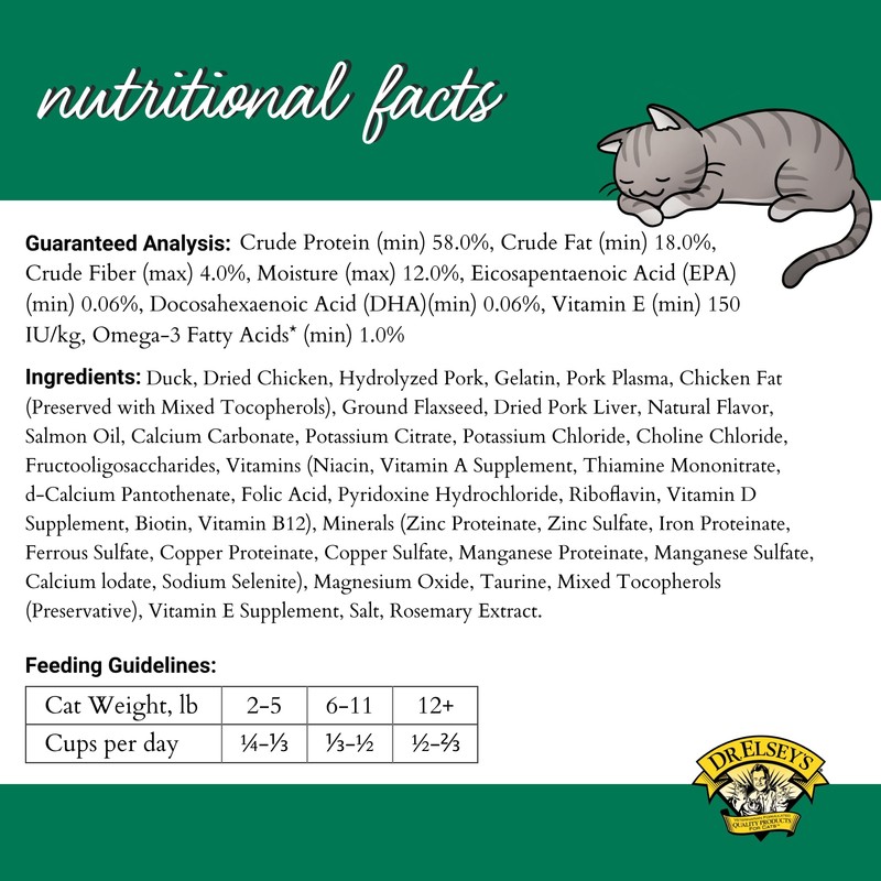 Dr. Elsey's Dr. Elsey's? cleanprotein Duck Cat Kibble 2lb.