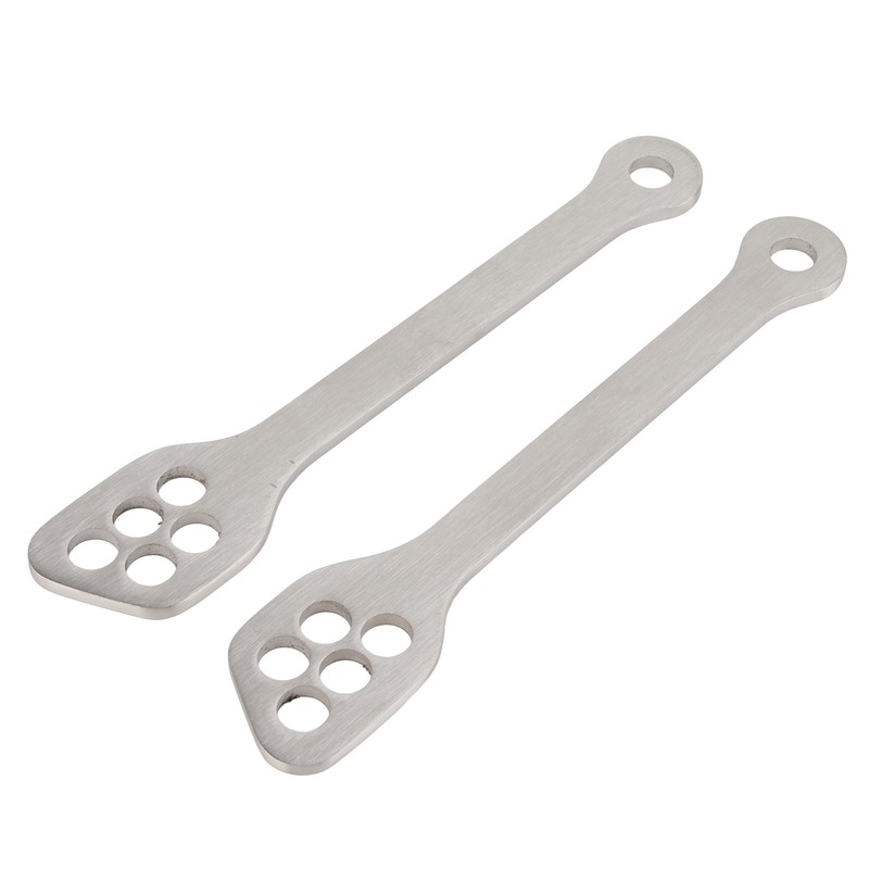 20‑30mm Adjustable Rear Lowering Link Kit 304 Stainless Steel Replacement