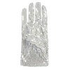 DangerousFX Silver Sparkly Sequinned Fancy Dress Party Women's Glove