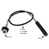 W21.8‑14 CO2 Cylinder Refill Adapter Hose with Spring Tube 36in