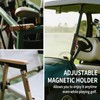 DEEDRR 4PCS Adjustable Magnetic Cigar Holder for Golf Carts &