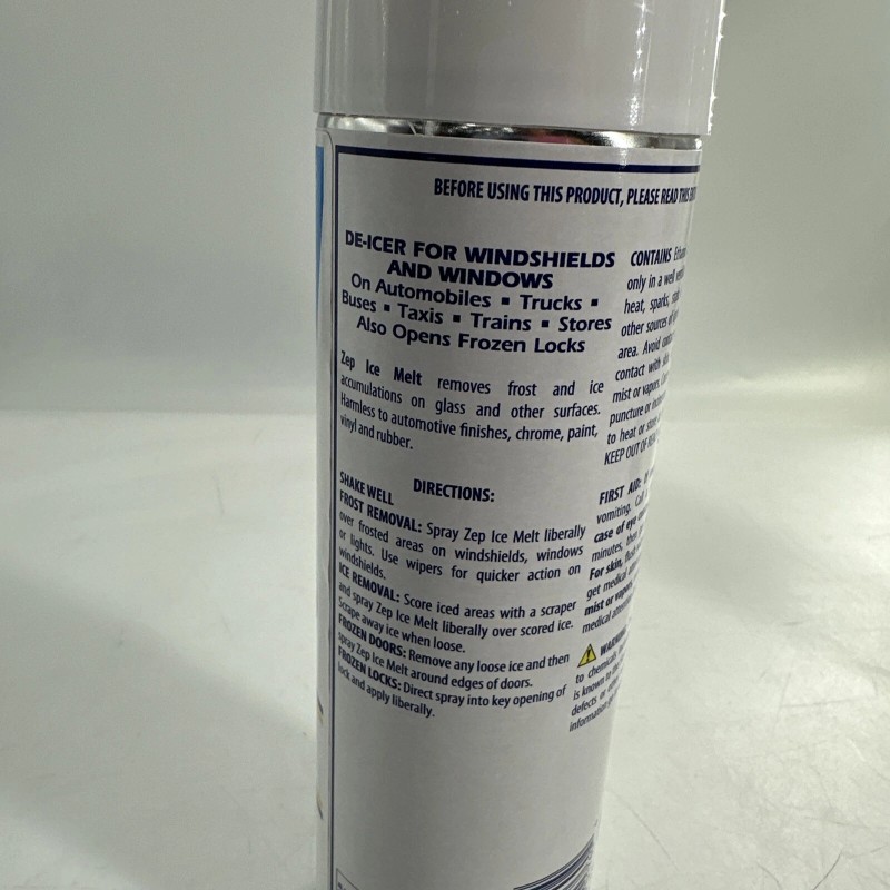 Zep PACK OF 2 Zep Ice Melt Aerosol De-Icer for