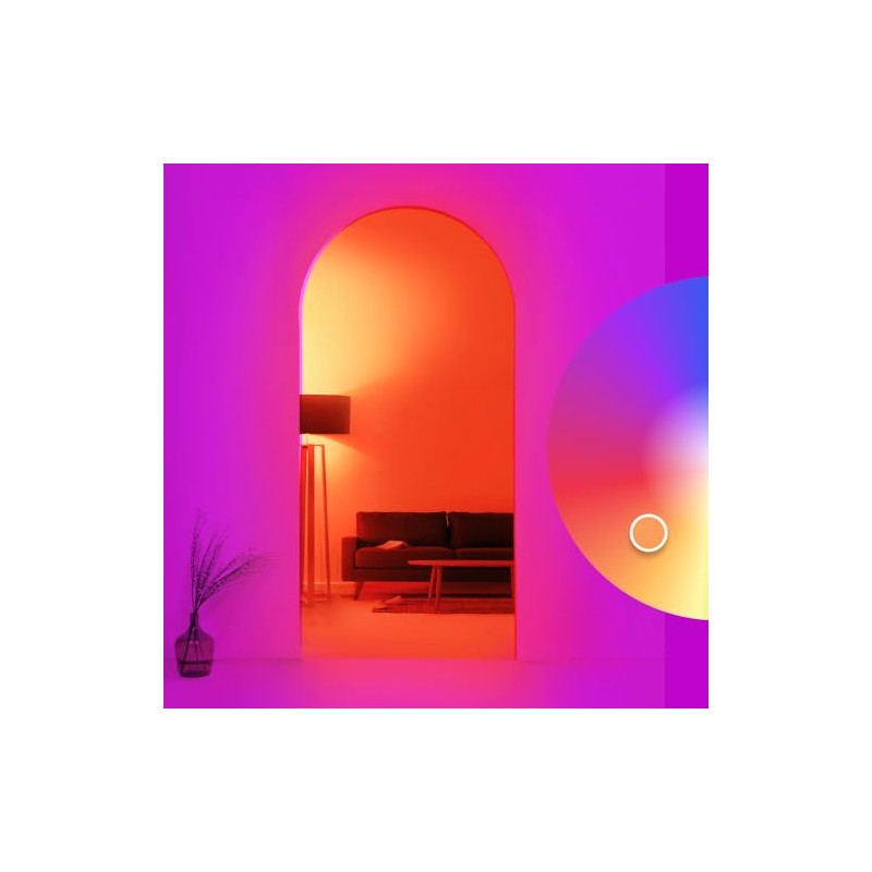 LIFX SuperColour 1600lm Smart Light, E27 Edison Screw. Matter Enabled