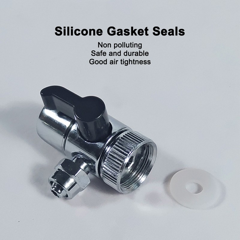 3pcs G3/8 In Sink Faucet Diverter Valve Three Way Universal