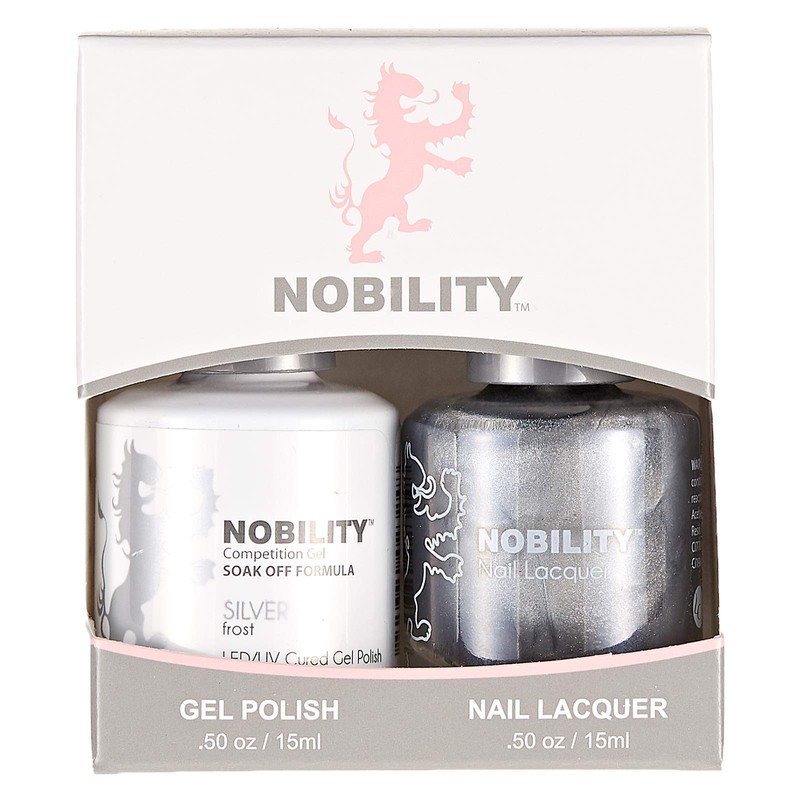 LeChat Nobility – Gel Polish & Nail Lacquer Set (Silver)