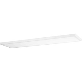 Progress Lighting 48-Inch Satin Modern LED Linear Panel Light, Everlume Collection, Indoor, P810033-028-30, Satin White