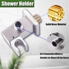 BELLEARLY Chrome Shower Wand, Handheld Shower Head with Long Hose,