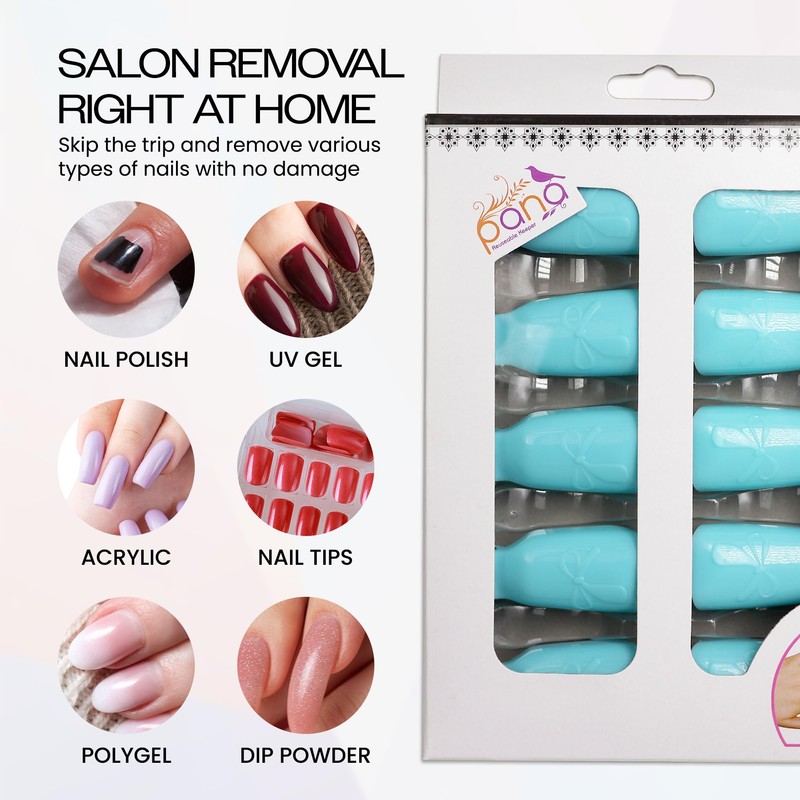 Pana Reusable Keeper Acrylic Nail Art Soak Off UV Gel