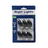 UI PRO TOOLS Black Color Night Light Bulb 6PC