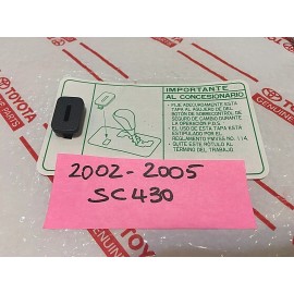 LEXUS *NEW LEXUS SC430 2002-2005 OEM GEAR SHIFT LOCK CAP COVER TRIM BY SHIFTER KNOB