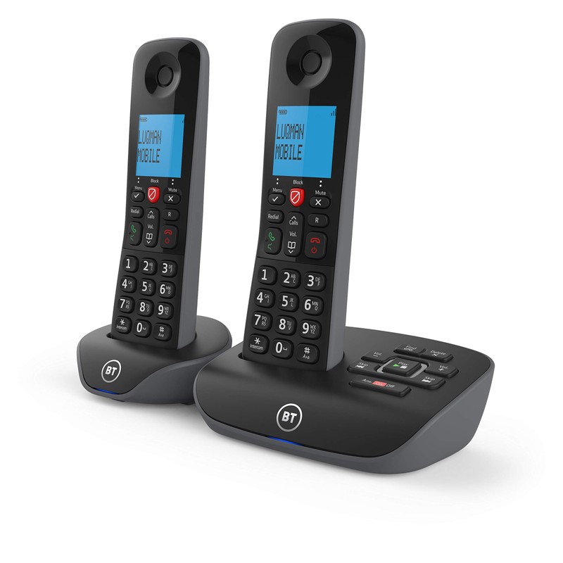 BT BT Essential Cordless Landline House Phone, Nuisance Call Blocker,