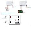 MHCOZY 1 Kanal 85-250V ZigBee Smart Relay Schalter, einstellbarer Selflock-