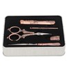 Embroidery Scissors Kit Red Ancient European Retro Style Stainless Steel