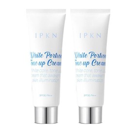 Ipkeun 입큰 화이트 포션 톤업 크림 50ml 1+1 자외선차단 톤결정 보정템 3중기능성 Ipkun White Potion Tone-Up Cream 50ml 1+1 Sunscreen Tone Correction Multi-Functional Product