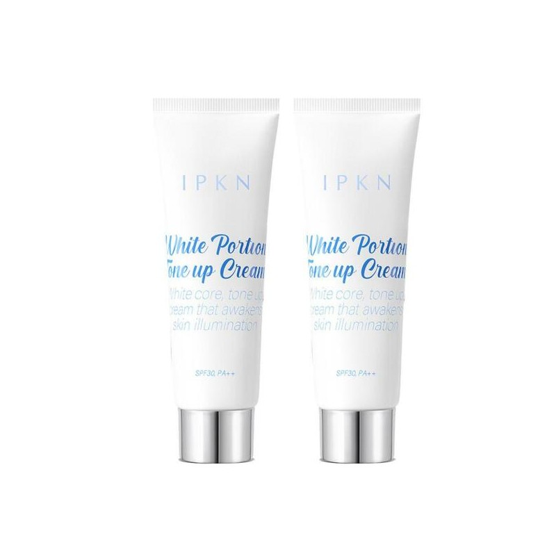 Ipkeun 입큰 화이트 포션 톤업 크림 50ml 1+1 자외선차단 톤결정