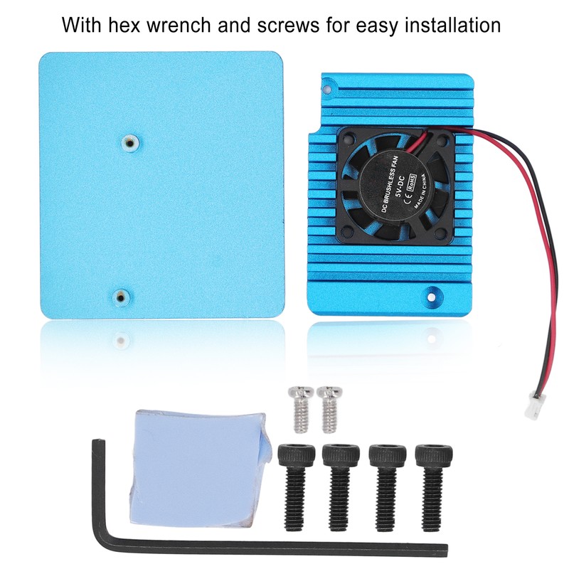 Router Cooling Shell Set Aluminum Alloy Heat Dissipation Enclosure Kit