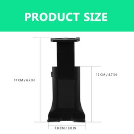 ULTECHNOVO Bike Phone Holder, Universal Motorcycle Phone Mount with 360 Degree Rotation, Secure and Anti Shake, Compatible with Various Phones