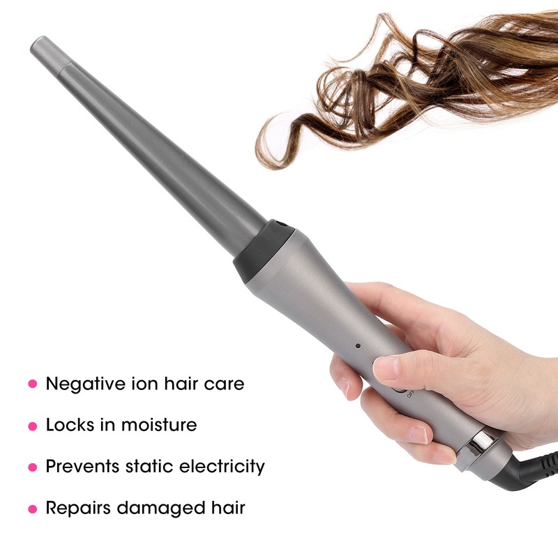 Tapered Curling Wand Home Curling Iron Wand Ceramic Barrel Hair