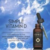 Vitamin D Drops - Vitamin D3 4000 IU Liquid for