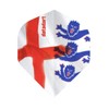 Datadart CMF 24 England 3 lions standard shape dart flights