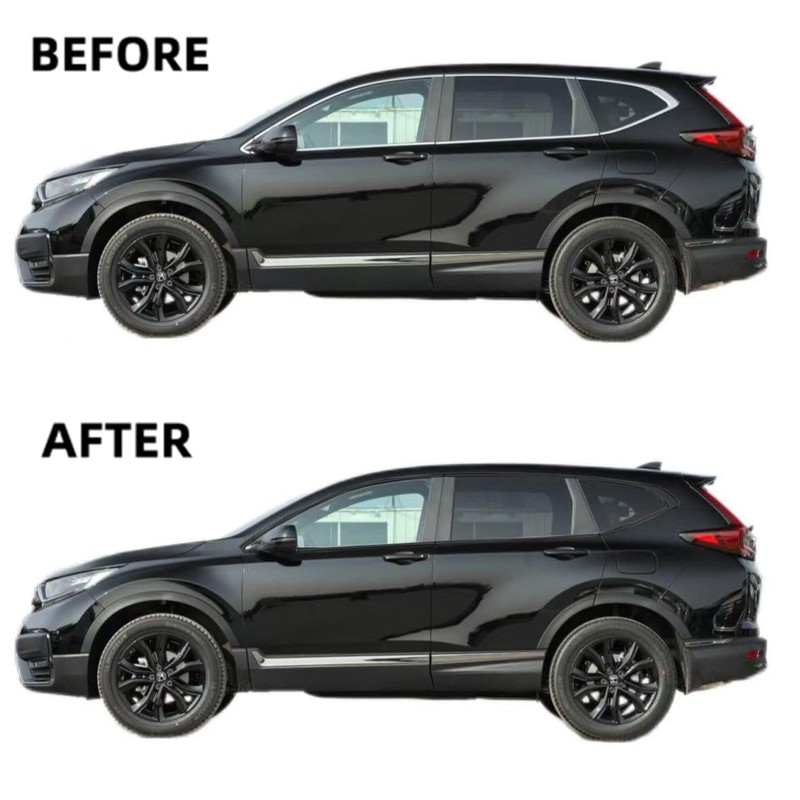 Window Trim Chrome Delete Blackout Overlay Kit Pre-Cut Vinyl Compatible