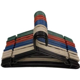 Ganchos 50 Ganchos Para Ropa Adulto Grueso Resistente Y Económico