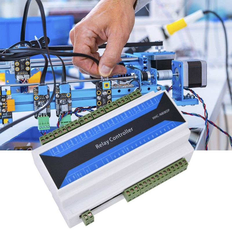 8 Channel Network Relay Module Relay Remote Control Device Ethernet