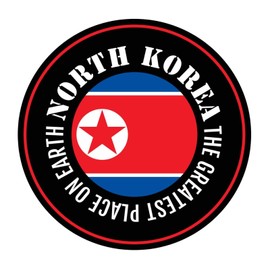 The Greatest Place on Earth North Wall Mural Positive International Flag Bunting Banner Outdoors Wall Decals Vinyl Mural Decals Quotes for Kids Room Restaurant Suitcase Home Decorations 18in