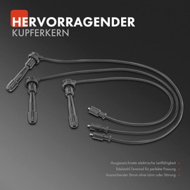 Frankberg 3x Ignition Cable Set Ignition Cable Compatible with Equus/Centennial JS 3.5L 1999-2009 XG XG 3.0L 3.5L 1998-2005 Opirus GH 3.5L 2003-2006 Replace# 27501-39A00