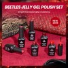 Beetles Jelly Gel Nail Polish Set - 6 Colors Red