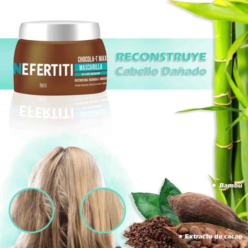 Mascarilla Chocola Max Nefertiti 350g