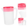 Mobestech Capacity Juice Pitcher with Sturdy Handle Water Pitcher for