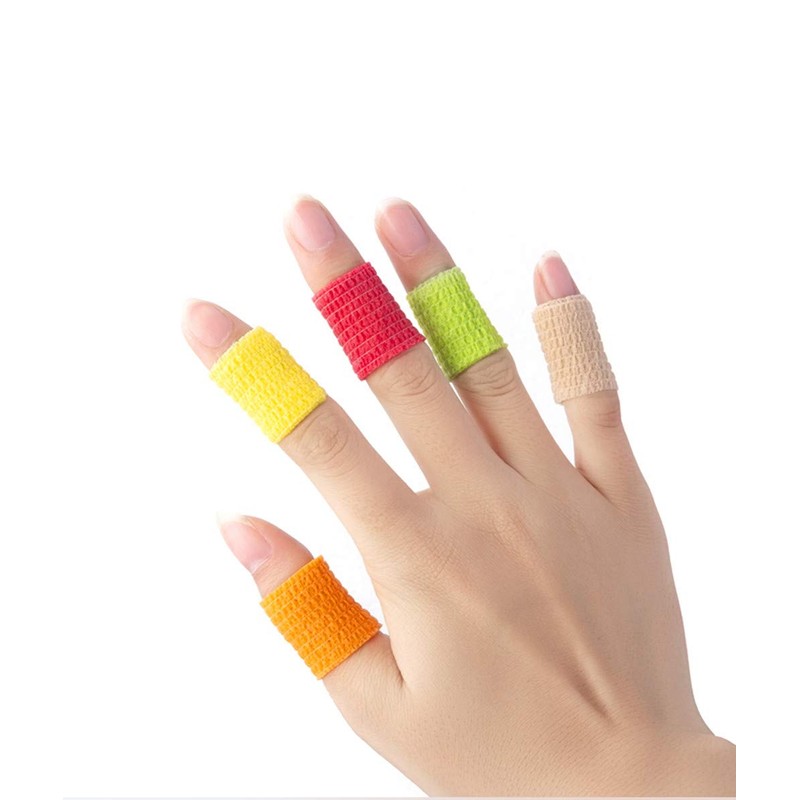 12 Pack 1" x 5 Yards Self Adhesive Elastic Bandage