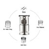Lixada Portable Stainless Steel Lightweight Wood Stove Outdoor Cooking Picnic