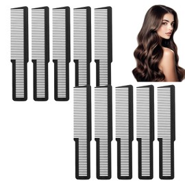 Men's Hair Comb, Antistatic Hair Cutting Comb, Robust Hairdressing Comb, Hairdresser Hair Salon Styling Pack of 10