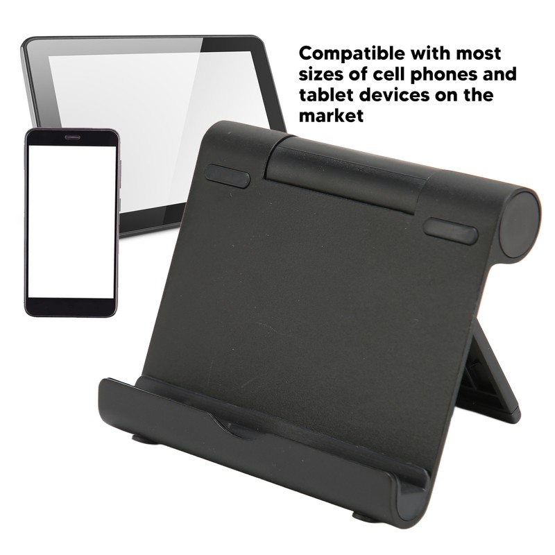 Phone Stand Rotatable 180 Degrees Foldable Portable Aluminum Alloy Silicone
